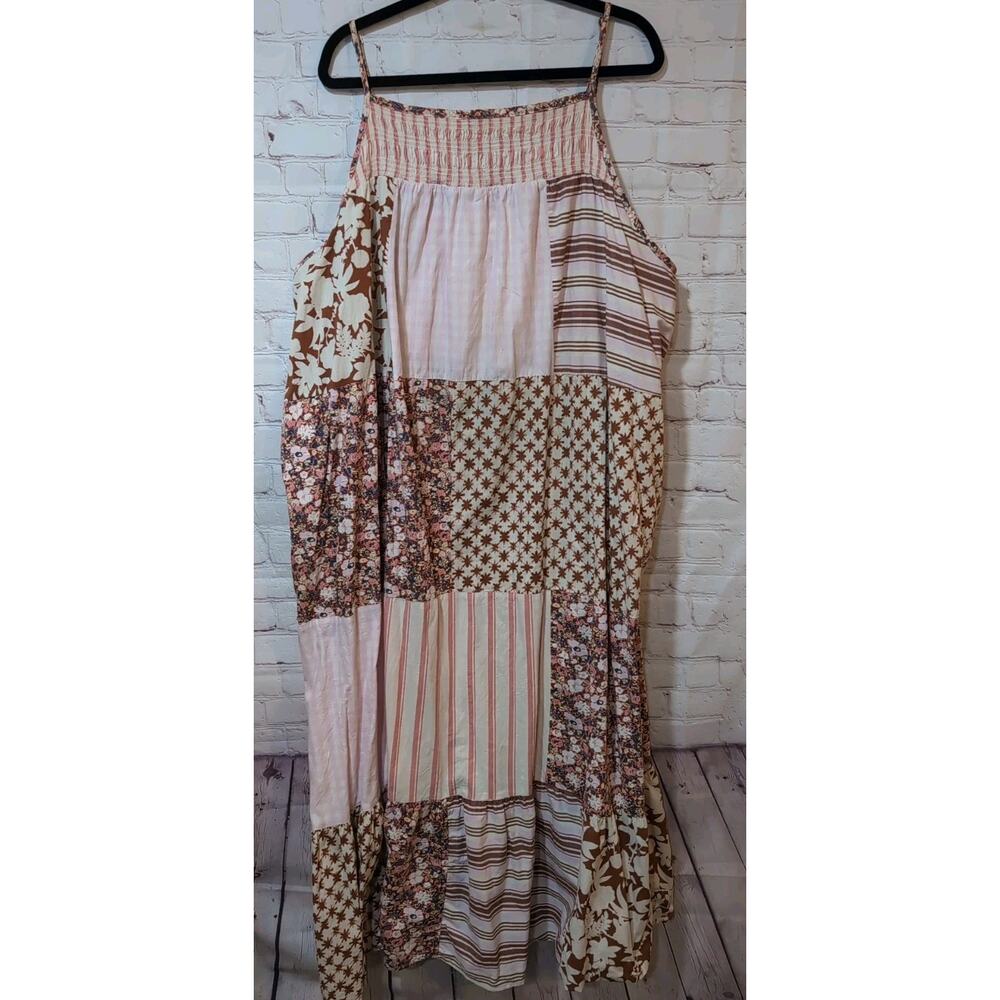 Universal Thread Green Patchwork Boho Grannycore … - image 1